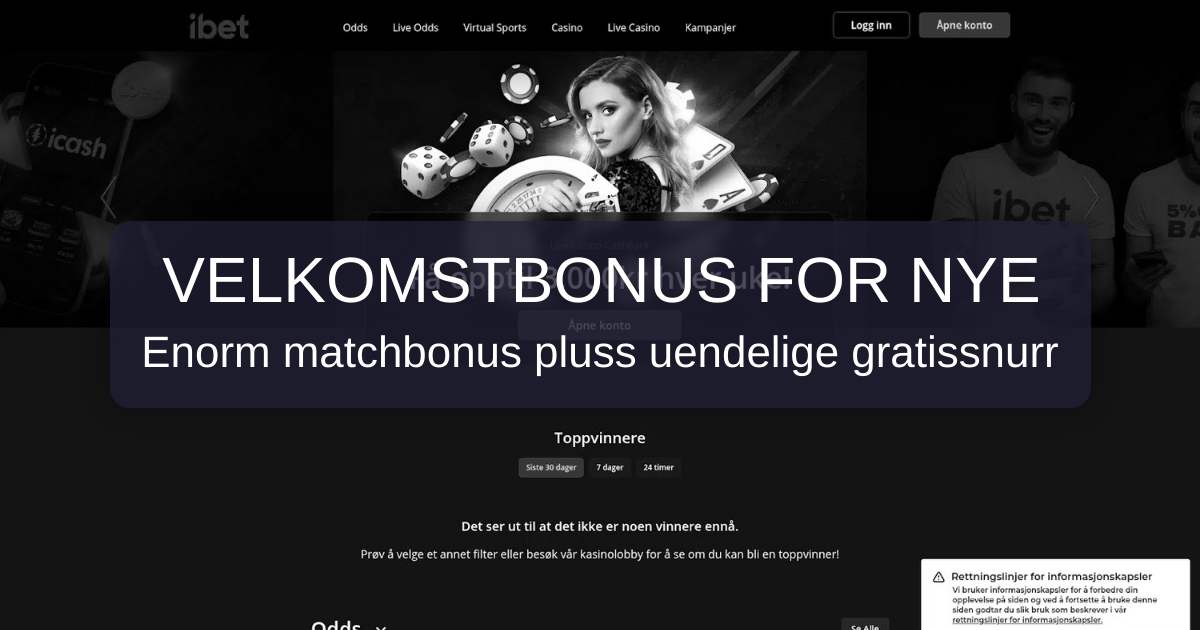 Ibet Casino - Norsk Online Casino for deg